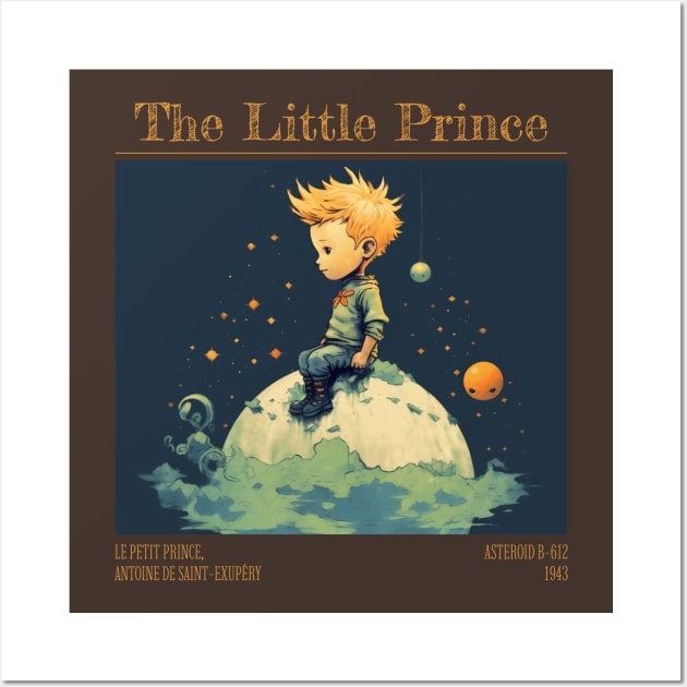 Little Prince - Le Petit Prince children's books Wall Art by OutfittersAve